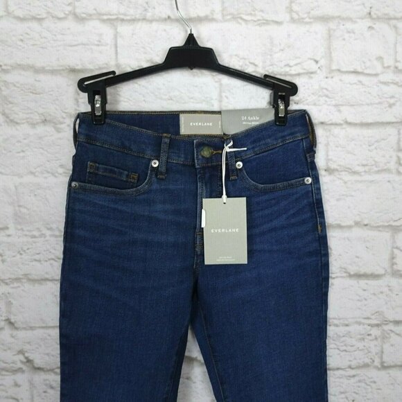 EVERLANE Skinny Jeans The Authentic Stretch Crop - Picture 5 of 12